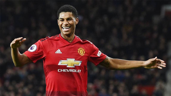 22° lugar: Marcus Rashford (atacante - Inglaterra - 24 anos - Manchester United) - valor de mercado: 98 milhões de euros (R$ 632,1 milhões)