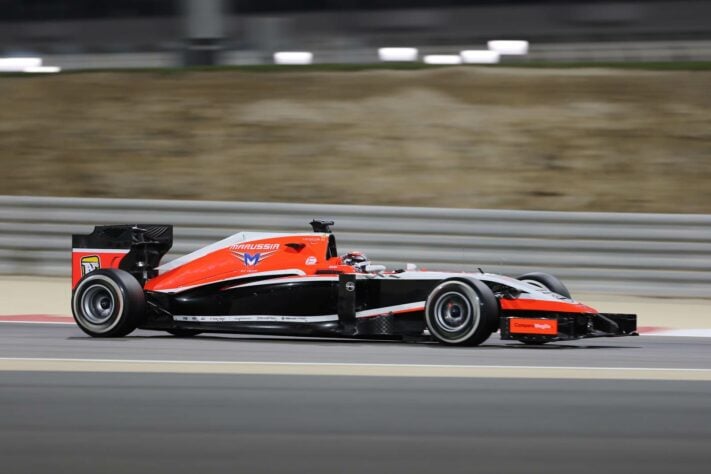 A Marussia disputou a temporada 2004 com o modelo MR03 e ocupou a parte final do grid diversas vezes