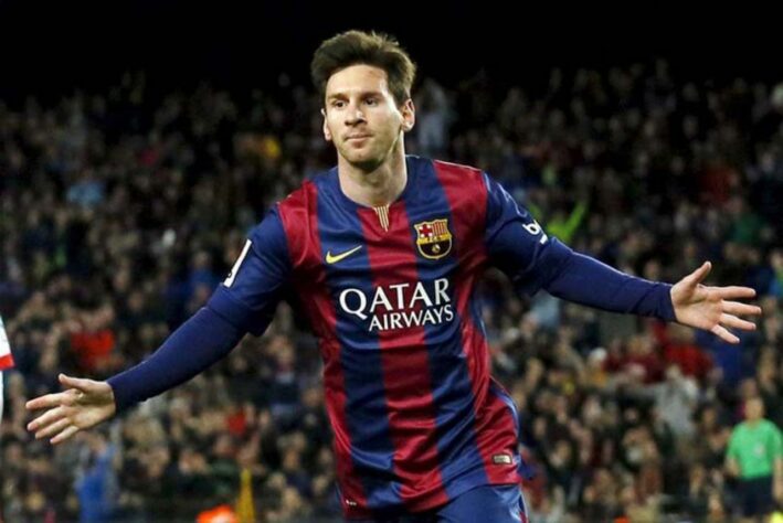 2° - Lionel Messi: 129 gols em 163 jogos.