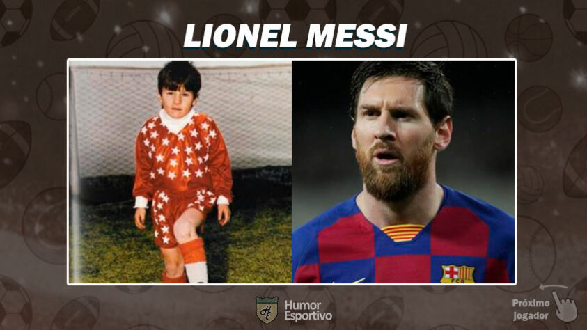 Resposta: Lionel Messi. Tente a próxima foto!