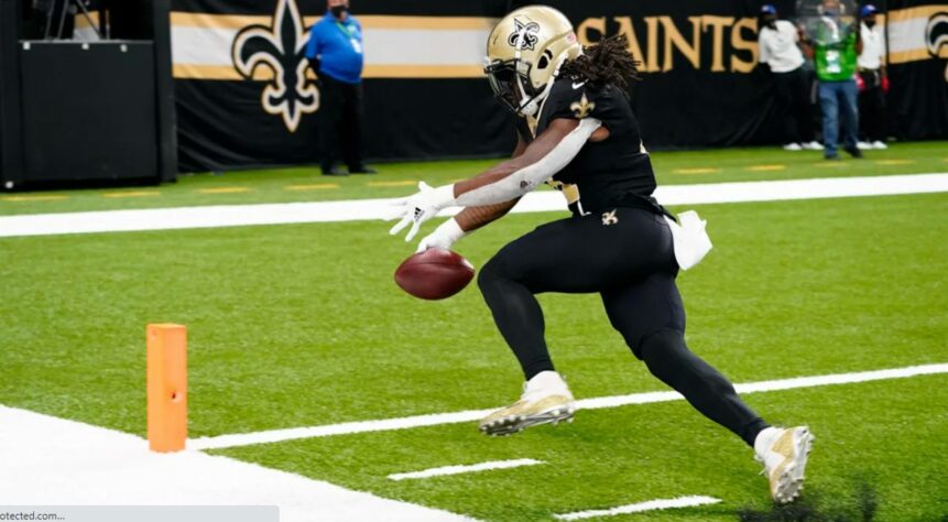 4º Alvin Kamara: Uma das principais armas ofensivas na NFL. Quando ele toca na bola espere grandes coisas.