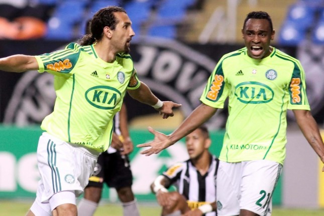 Palmeiras: 19º colocado na 6º rodada do Brasileirão de 2012 com 2 pontos. Terminou o campeonato em 18º lugar.