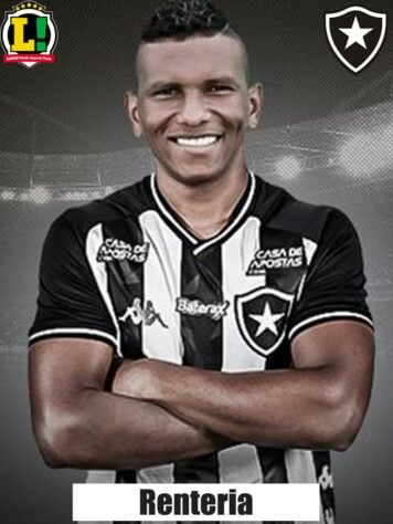 Rentería - 5,5 - Entrou no lugar de Honda no segundo tempo. Ajudou na marcação do meio-campo do Botafogo e ajudou a segurar a pressão do Palmeiras. Errou passes bobos na saída de bola. 