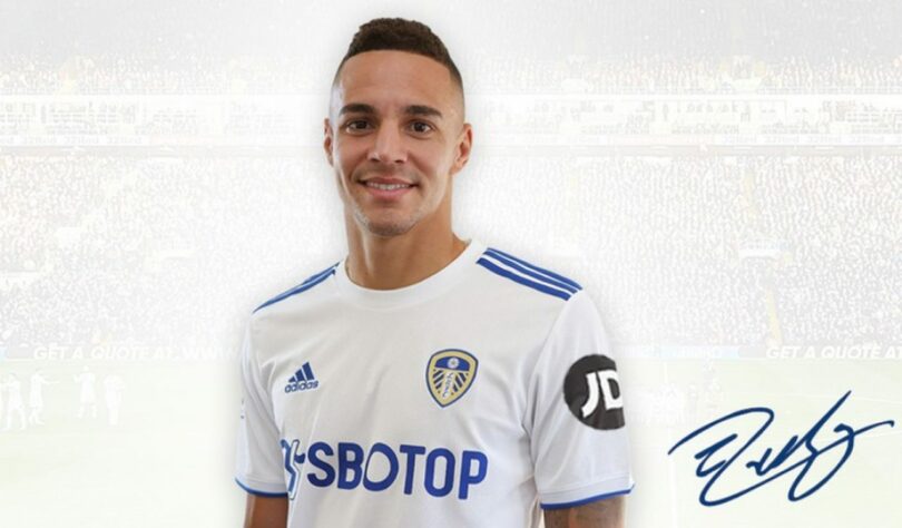 5 - Leeds United - O Leeds gastou 105,2 milhões de euros (mais de R$ 691 milhões). Investiu em nomes como o atacante Rodrigo, ex-Valencia. 