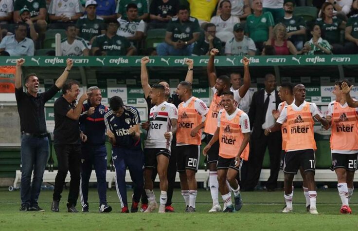 No Allianz Parque, o São Paulo garantiu a vitória nos pênaltis, mas no tempo normal não conseguiu derrotar o Palmeiras. O Tricolor do técnico Cuca entrou em campo com Tiago Volpi; Hudson, Bruno Alves, Arboleda e Reinaldo; Luan, Liziero e Igor Gomes; Antony, Everton e Everton Felipe. No segundo tempo, Léo, Nenê e Gonzalo Carneiro entraram na partida. 