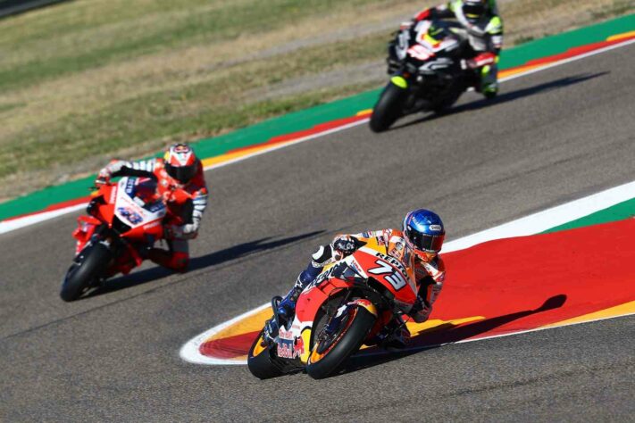 A MotoGP realizou os primeiros treinos do GP de Teruel. Confira as imagens