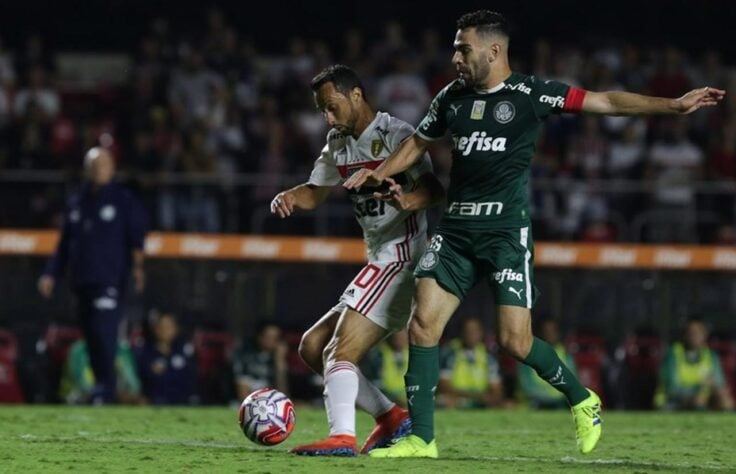 30/3/2019 - São Paulo 0x0 Palmeiras - jogo de ida da semifinal do Campeonato Paulista 