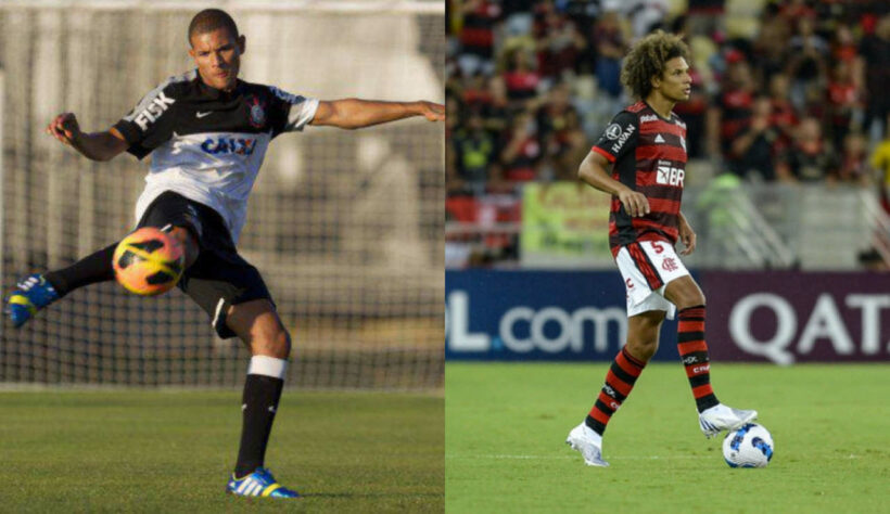 WILLIAN ARÃO - Revelado no Corinthians, não escreveu o seu nome no clube alvinegro e mais tarde viria a se tornar um dos ídolos da torcida do Flamengo.