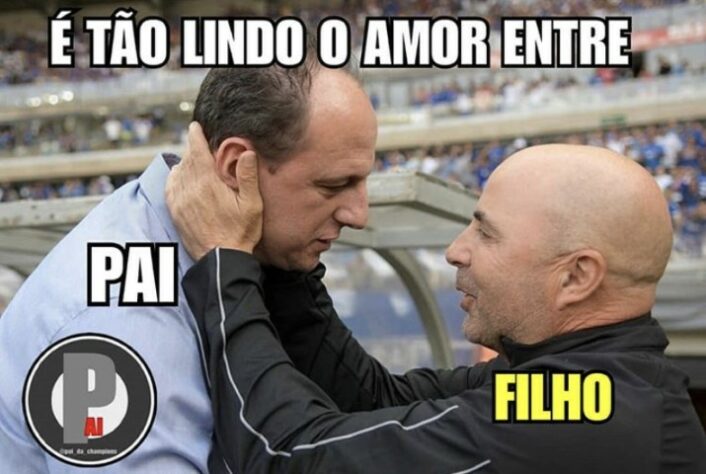 No terceiro encontro de Rogério Ceni e Jorge Sampaoli, terceira vitória do treinador do Fortaleza. Confira os melhores memes da vitória do Leão por 2 a 1 sobre o Galo! (Por Humor Esportivo)