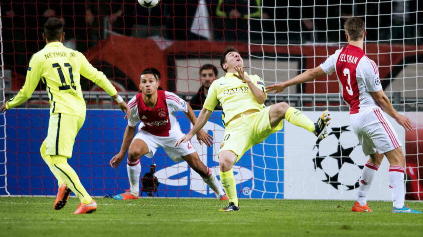 Barcelona x Ajax - 2014/15 - Primeiro no Grupo F - Duas vitórias (3 x 1 e 2 x 0) sobre o Ajax