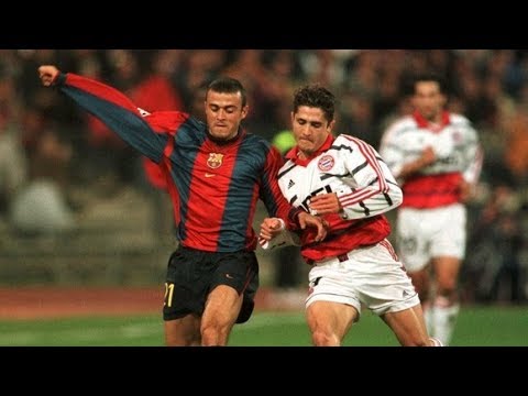 Barcelona x Bayern de Munique - 1998/99 - Terceiro no Grupo D - Duas derrotas (1 x 0 e 2 x 1) para o Bayern de Munique