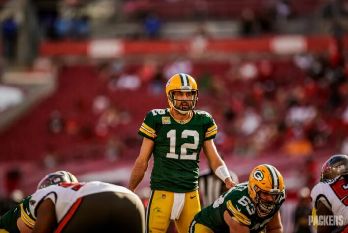 3º Aaron Rodgers: Desempenho ruim contra o Bucs afeta Rodgers na briga pelo MVP.