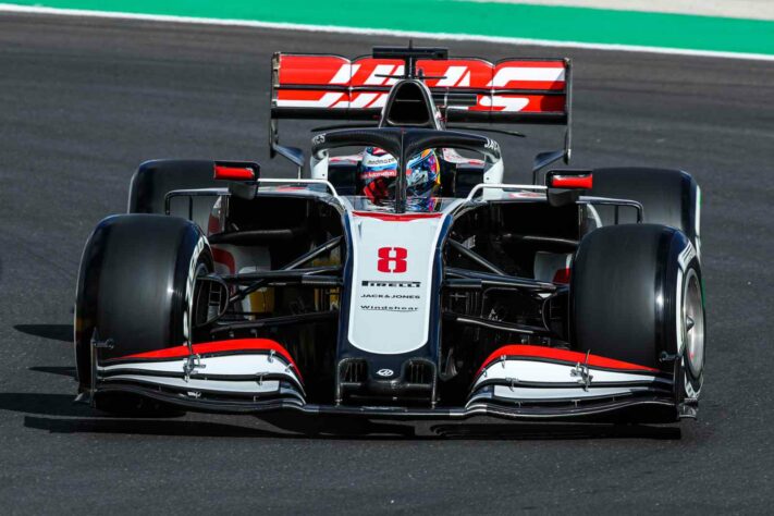 Romain Grosjean sai em 18º com 1min18s364