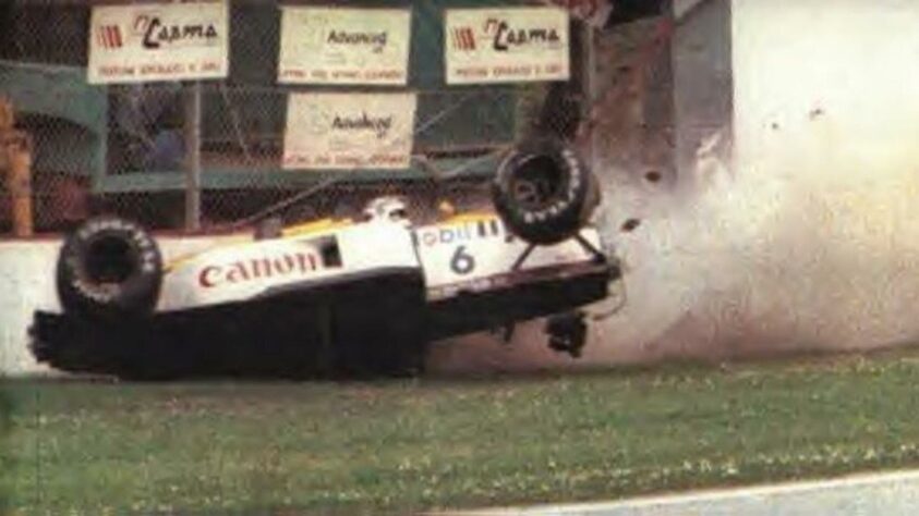 Nos treinos para o GP de San Marino de 1987, Nelson Piquet sofreu um forte acidente que mudou sua carreira. Apesar da pancada, o brasileiro voltou na corrida seguinte e levou o título daquele ano