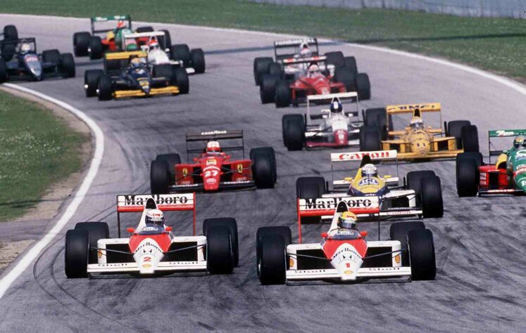 A etapa de Ímola em 89 também marcaria o início da guerra entre Senna e Prost. Um acordo descumprido na relargada da corrida fez com que a crise mudasse a história da rivalidade na F1