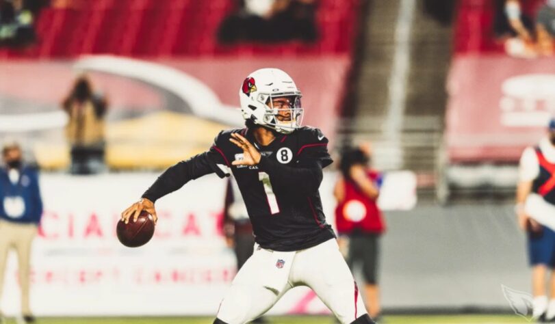 9º Kyler Murray - A caminho de quebrar recorde de TDs corridos por um QB, o QB dos Cards vem se afirmando na NFL.