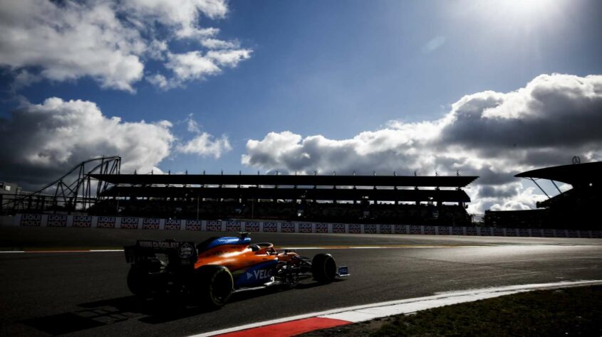 Lando Norris, da McLaren, larga em oitavo 