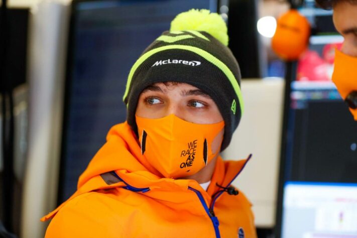 Lando Norris aproveitou com a situação para brincar nas redes sociais 