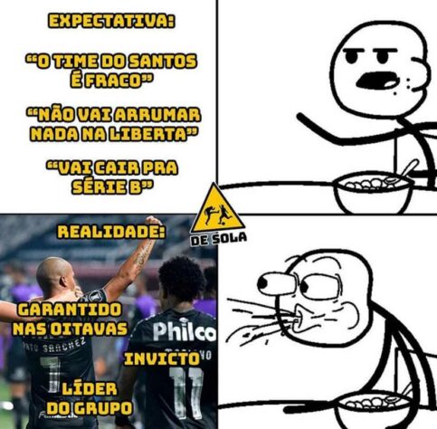 Libertadores da América: os memes da vitória do Santos sobre o Olimpia