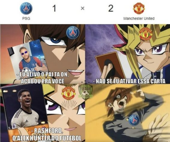 Champions League: os memes de PSG 1 x 2 Manchester United