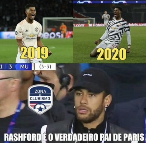 Champions League: os memes de PSG 1 x 2 Manchester United