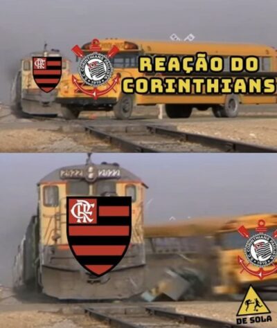 Brasileirão: os melhores memes da goleada do Flamengo sobre o Corinthians