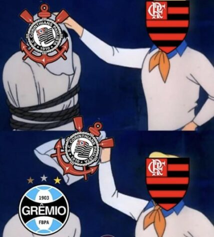 Brasileirão: os melhores memes da goleada do Flamengo sobre o Corinthians