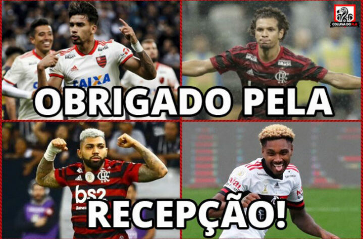 Brasileirão: os melhores memes da goleada do Flamengo sobre o Corinthians