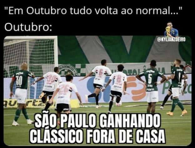 Brasileirão: os melhores memes de Palmeiras 0 x 2 São Paulo