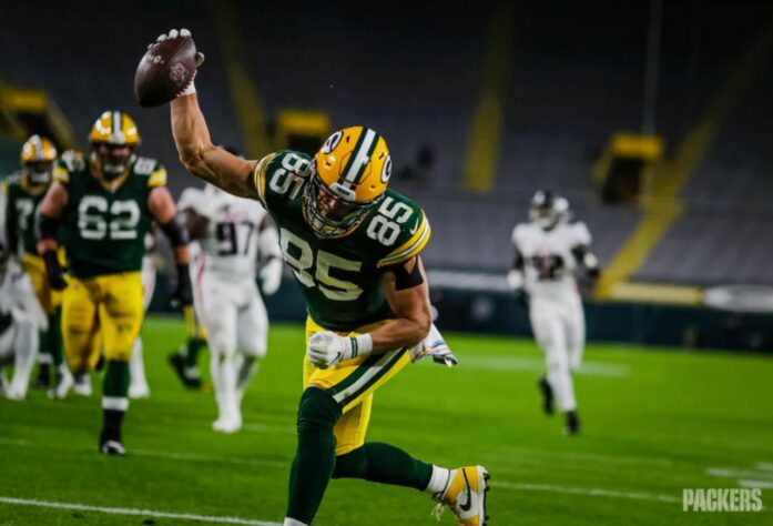 1º Green Bay Packers: Mesmo sem jogar, Packers se beneficiou da derrota do Chiefs e assumiu a liderança. Packs estão voando!