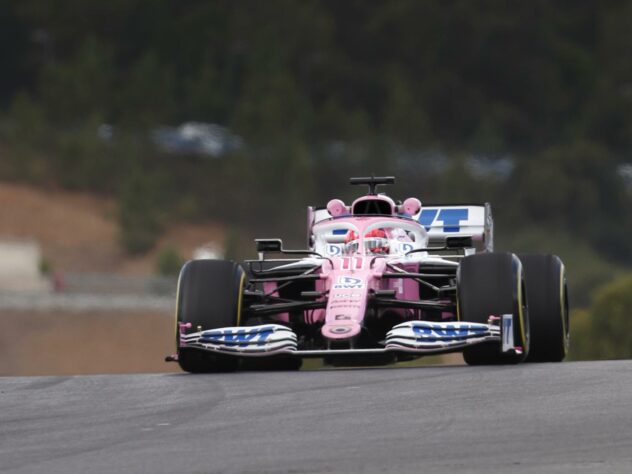 Sergio Pérez, mais uma vez, liderou a Racing Point e vai largar em quinto com o tempo de 1min17s223