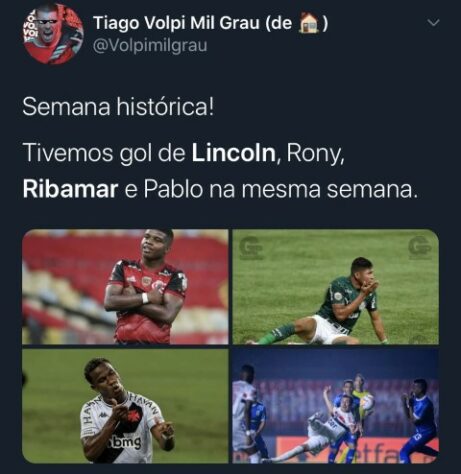 Ribamar, Lincoln e Rony marcam gols e agitam torcedores na web