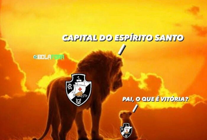 Na estreia de Ricardo Sá Pinto à frente do time, o Vasco sofreu sua quinta derrota consecutiva no Brasileirão e não escapou dos memes dos rivais. Veja na galeria! (Por Humor Esportivo)