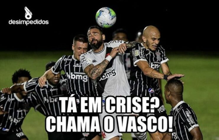 Brasileirão:  os melhores memes de Vasco da Gama 1 x 2 Corinthians