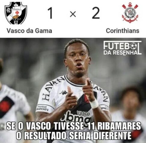 Brasileirão:  os melhores memes de Vasco da Gama 1 x 2 Corinthians