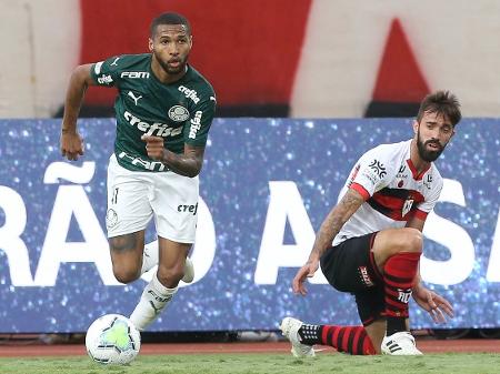 13º - Em seguida, com dois pontos, o atacante Wesley (21 anos), do Palmeiras. Ele somou 13 partidas, tendo iniciado em oito delas, com dois gols marcados e duas assistências.