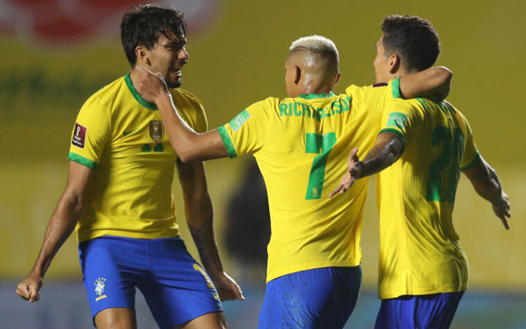 Pela terceira rodada das Eliminatórias da Copa do Mundo de 2022, o Brasil teve dificuldades para superar a Venezuela. Os atacantes e meio-campistas da Seleção Brasileira sofreram para criar, apesar da vitória por 1 a 0. Veja as notas do LANCE! para a Seleção Brasileira (Por Redação do LANCE!)