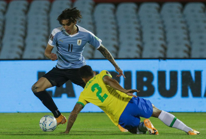 Brasil 0(3) x 0 (4) Uruguai (dia 06/07) - Eliminação da Copa América