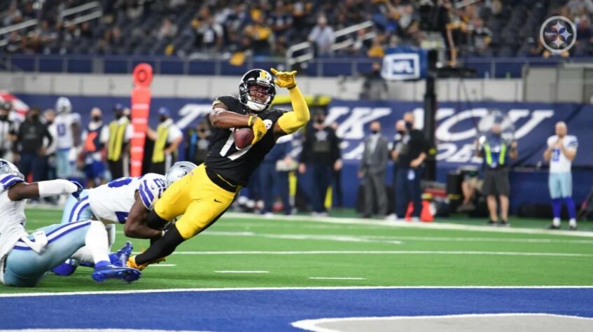 1º Pittsburgh Steelers - Segue invicto após oito partidas, porém sofreu mais do que deveria diante de um fraco Dallas Cowboys. Sinal amarelo?