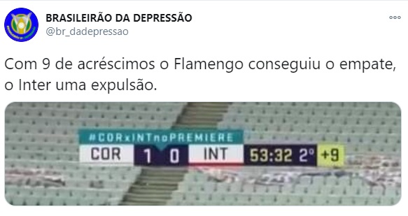 Brasileirão: os memes de Corinthians 1 x 0 Internacional