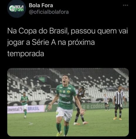 Copa do Brasil: Botafogo é eliminado pelo Cuiabá e é alvo de memes nas redes sociais