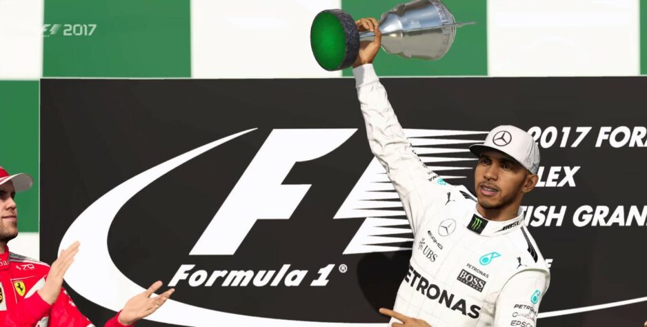 A versão do F1 2017, por exemplo, já era bem melhor que a inicial.