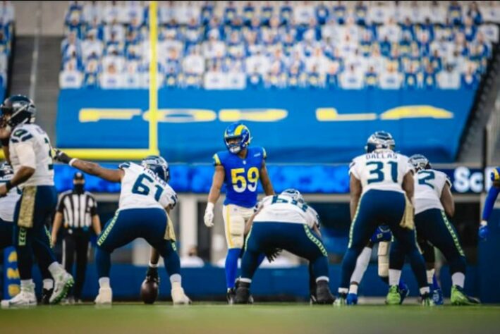 7° Los Angeles Rams - Liderança da NFC Oeste e com a defesa produzindo em grande nível. O ataque segue eficiente quando o combo jogo corrido, screen e play action entra.