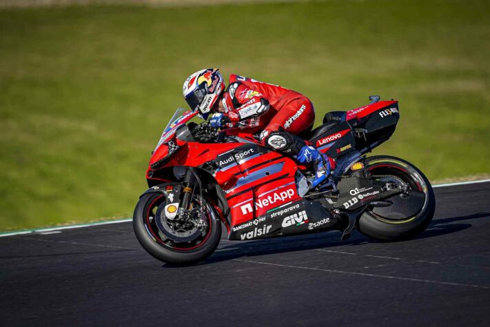 Andrea Dovizioso, sétimo, foi a melhor Ducati