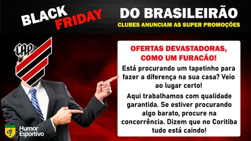 Black Friday: a promoção do Athletico-PR