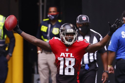 5º Calvin Ridley - 657 jardas recebidas