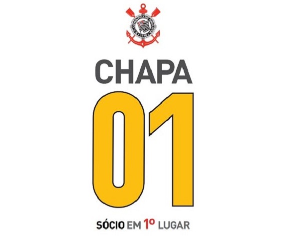 01 - Sócio em Primeiro Lugar - Não apoia candidato à presidência e os membros da chapa não tentam reeleição. Traz propostas exclusivamente voltadas ao clube social. "Modernizar equipamentos, o restaurante, bares, áreas de lazer, parque balneário, quadras de todos os esportes, áreas de lazer e manutenção dos prédios". 