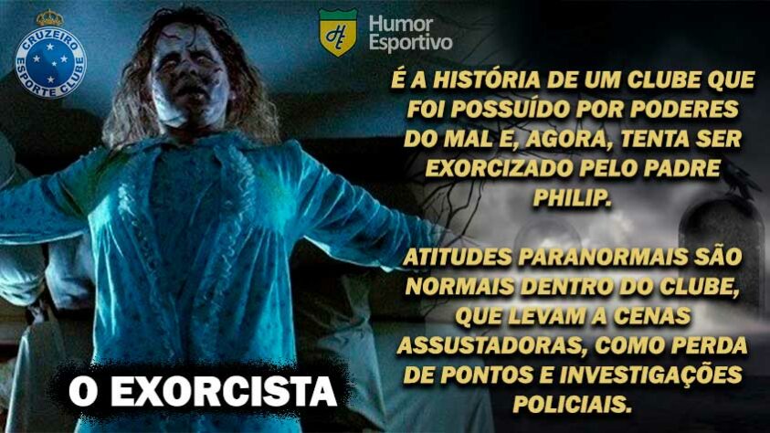 Sexta-feira 13: Cruzeiro seria protagonista do filme "O Exorcista"
