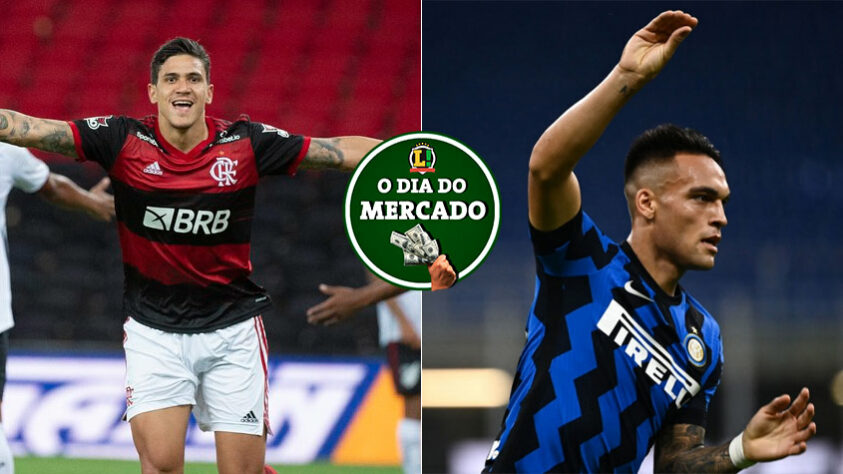 A quinta-feira foi agitada no mercado da bola. O vice-presidente de futebol do Flamengo, Marcos Braz, deu detalhes da situação envolvendo a compra do atacante Pedro. Já na Europa, o futuro de Lautaro Martínez vai sendo definido. O Botafogo, por sua vez, anunciou o seu novo técnico. Veja essas e outras negociações do vaivém.