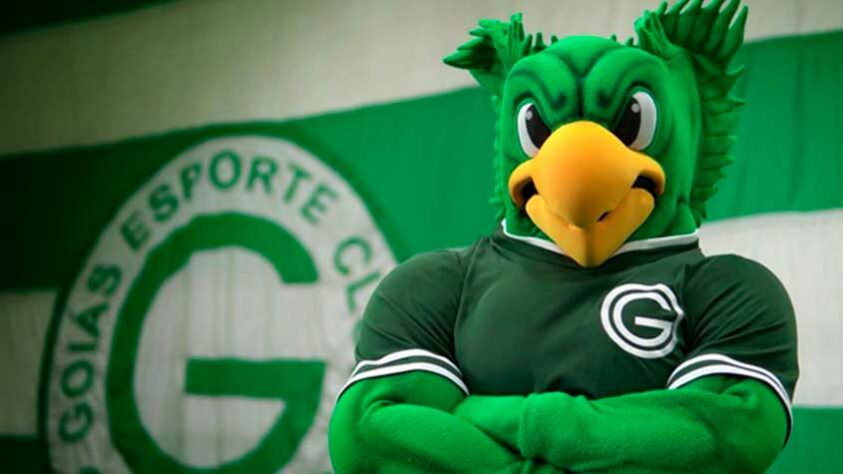 O Goiás também apostou em uma nova versão do seu mascote. O Periquito aparece mais forte e 'pistola'